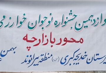 بازارچه کارآفرینی با هدف ترویج فرهنگ کسب‌وکار و تقویت مهارت‌های اجتماعی دانش‌آموزان