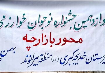 بازارچه کارآفرینی با هدف ترویج فرهنگ کسب‌وکار و تقویت مهارت‌های اجتماعی دانش‌آموزان