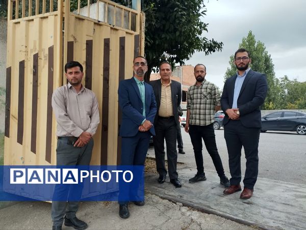 آیین کلنگ‌زنی دبستان ۱۲ کلاسه شهید ولی‌زاده سورک در شهرستان میاندورود 