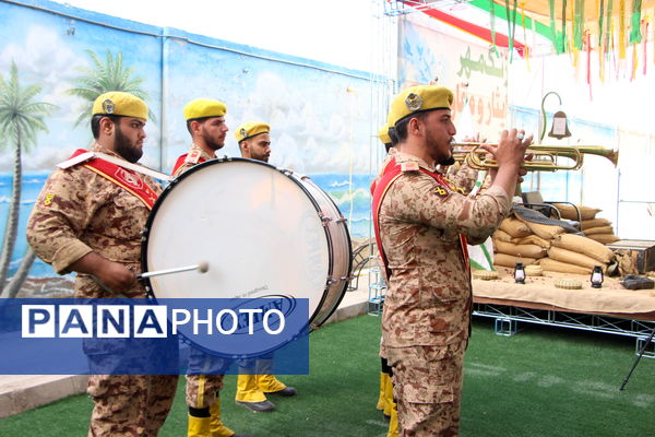 برگزاری یادواره شهدای منا و جنگ ۱۲ روزه در مدرسه شاهد نیک اندیشان