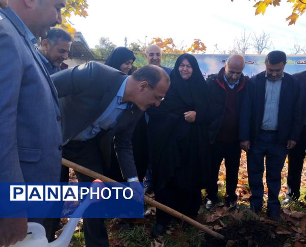 پویش سراسری کاشت نهال در سایه مادر همزمان با ایام ولادت حضرت زهرا (س) در میاندورود 
