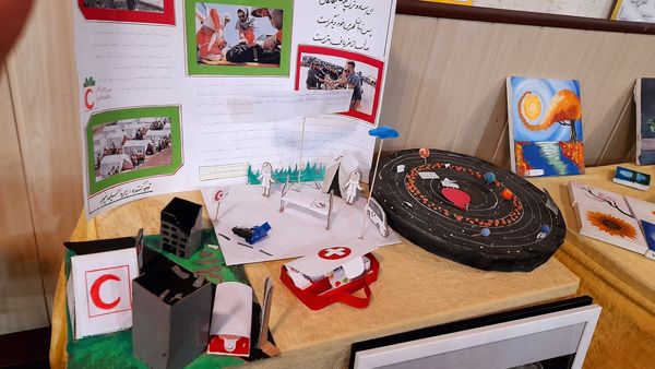 افتتاحیه جشنواره خوارزمی در دبیرستان صفورا 