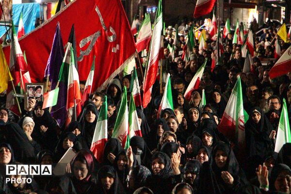 موج سی‌وهشتم اجتماع مردمی در اسلامشهر، طنین‌ساز حضور پرشور شهروندان 