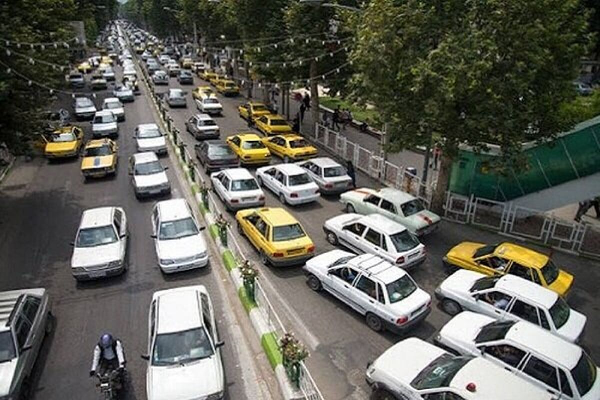 وضعیت تردد در معابر و بزرگراه‌های تهران