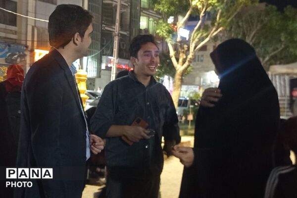 ایستگاه سلامت، بهداشت و تربیت بدنی در تجمعات شبانه نسیم‌شهر