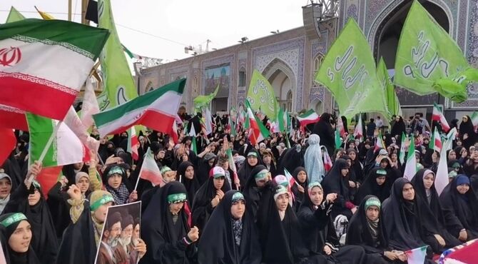 بیعت نسل ظهور با ولایت در حرم رضوی