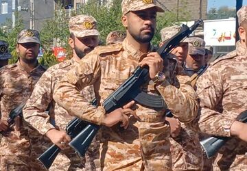 رزمایش سراسری «جانفدا برای ایران» در کامیاران