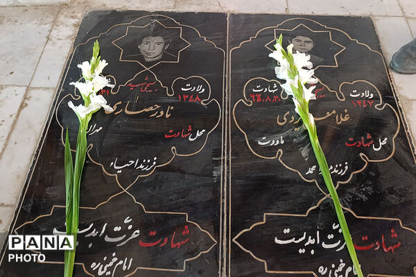 ادای احترام به شهدا و تجلیل از مربیان بهداشت در خراسان شمالی