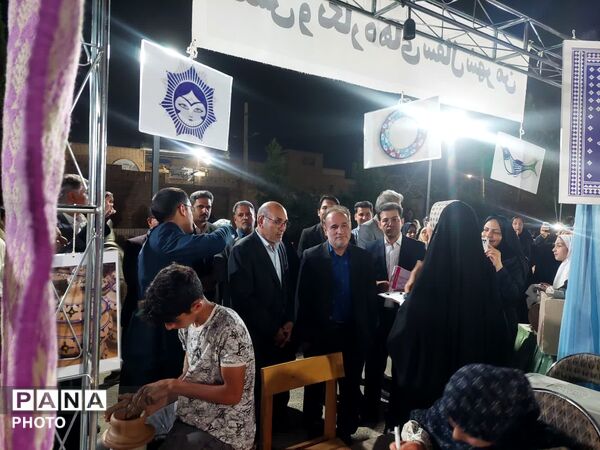 غرفه شهرستان تفت در نمایشگاه از ریشه تا رویش