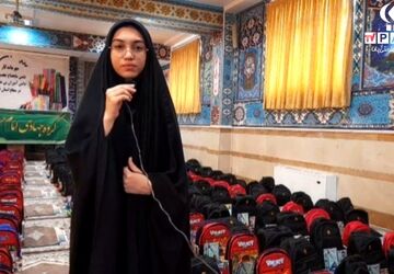 گزارش خبرنگار پانا از فعالیت گروه جهادی امام حسنی‌ها در دبیرستان شهیده قضایی قم