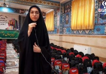 گزارش خبرنگار پانا از فعالیت گروه جهادی امام حسنی‌ها در دبیرستان شهیده قضایی قم