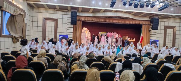 جشن تکلیف دانش‌آموزان دختر مدرسه سما شیروان