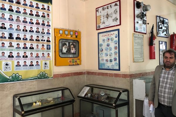 بازدید سرگروه کیفیت بخشی فعالیت‌های پرورشی از مدارس ناحیه دو شهرری 