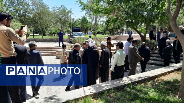 مراسم تکریم و معارفه امام جمعه میان‌جلگه با حضور مسئولان برگزار شد