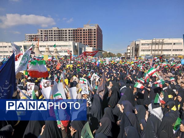 راهپیمایی 13آبان‌ در مشهدمقدس