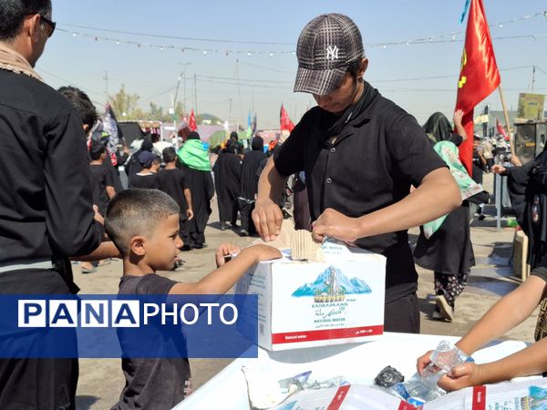 پیاده‌روی اربعین حسینی در کشور عراق 