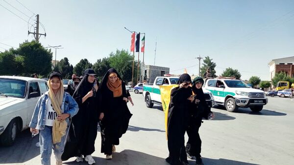 پیاده‌روی جاماندگان اربعین در یاسوج