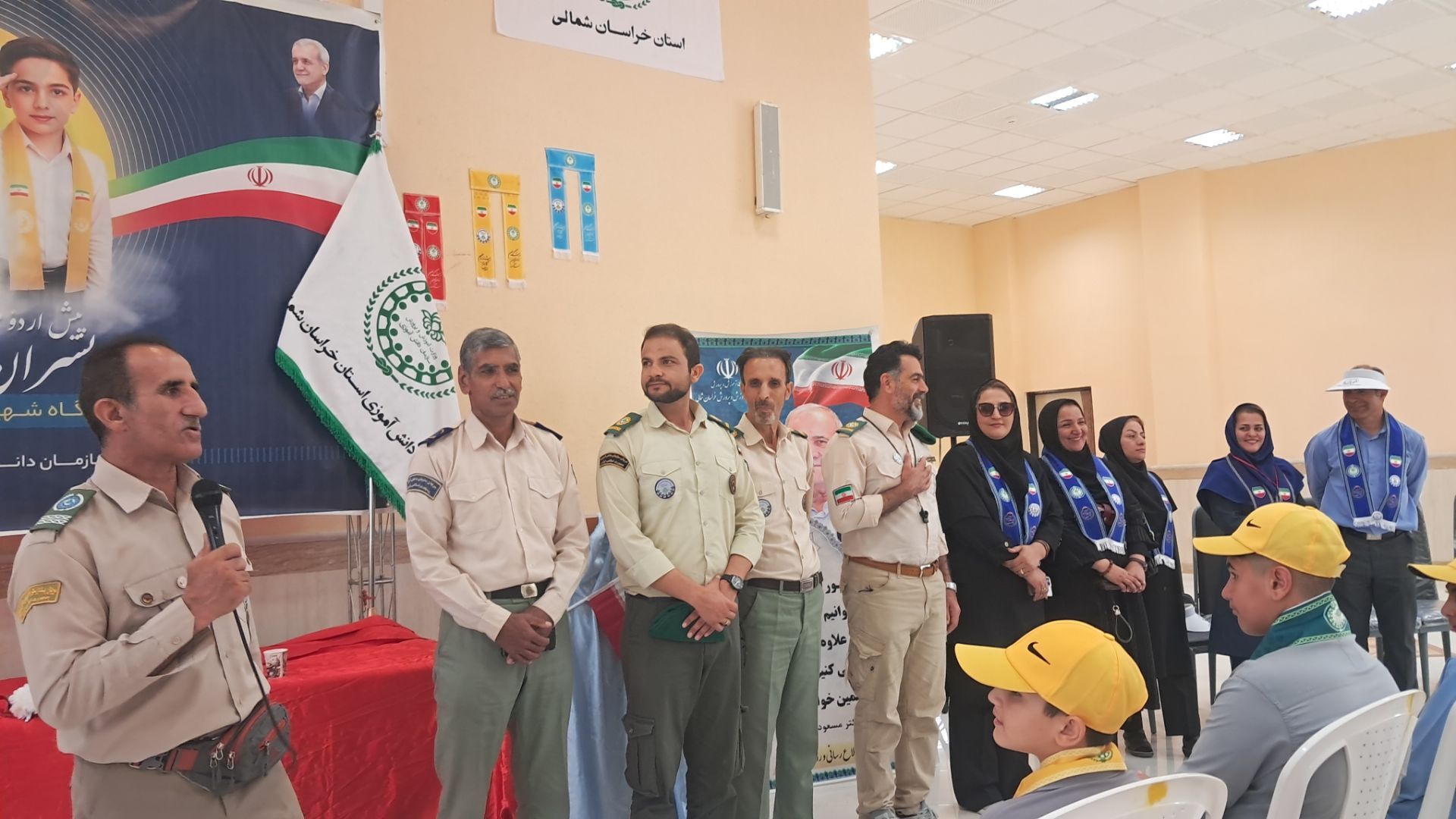 پیش اردوی ملی پسران در اردوگاه شهید چمران بجنورد 