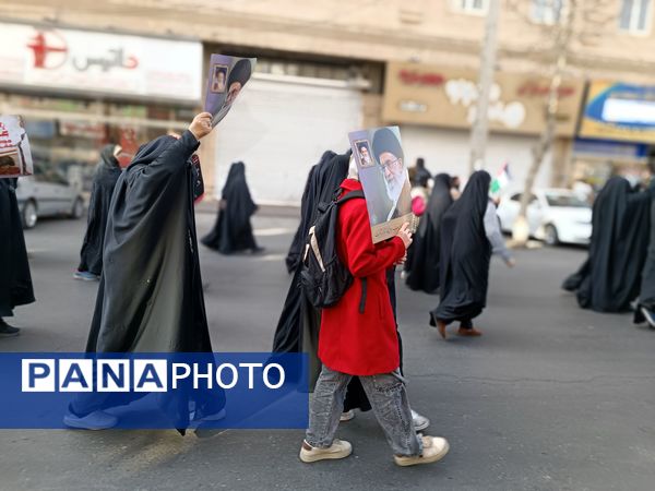 راهپیمایی مردمی به شکرانه پیروزی مردم قهرمان غزه و جبهه مقاومت