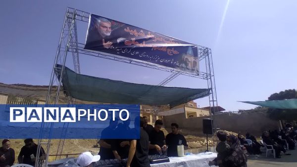 کاروان حسینی کربلای ایران در روستای علوی کاشان