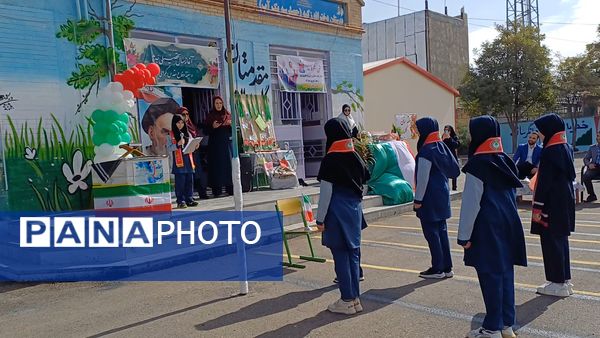 آیین جشن شکوفه‌ها در دبستان زکیه شیروان