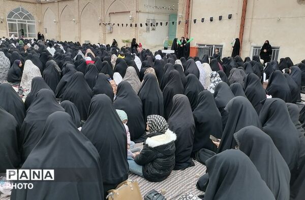 نماز جمعه روز قدس در مسجد جامع شهرستان خلیل‌آباد