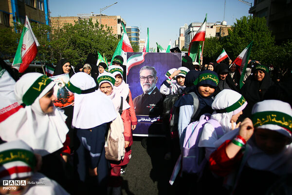 رزمایش «دختران جان فدای ایران»