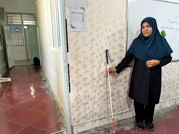 گرامیداشت روز جهانی نابینایان در آموزشگاه شهید محمد منتظر قائم خاتم