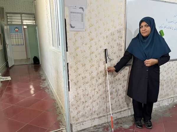 گرامیداشت روز جهانی نابینایان در آموزشگاه شهید محمد منتظر قائم خاتم