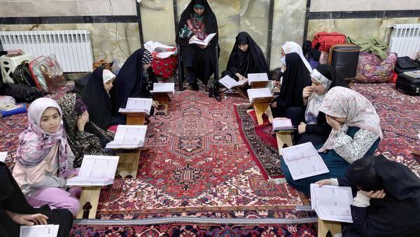 آخرین روز اعتکاف در مسجد جامع کرج 