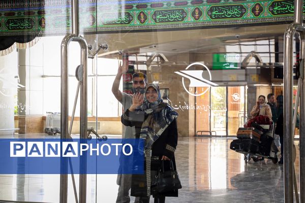اعزام مسافران اربعینی از فرودگاه شهید بهشتی اصفهان به نجف اشرف