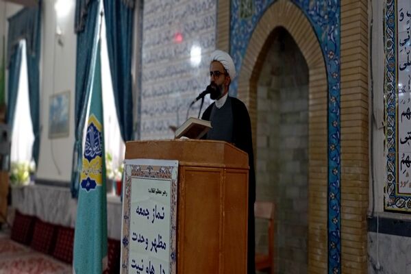 اقامه نماز جمعه در شهر بار نیشابور
