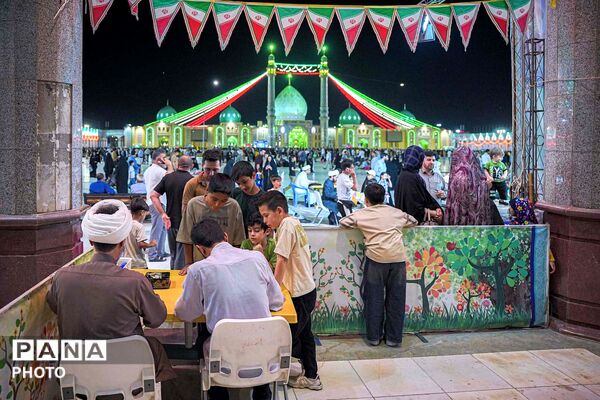 جشن عید ولایت و امامت در مسجد مقدس جمکران