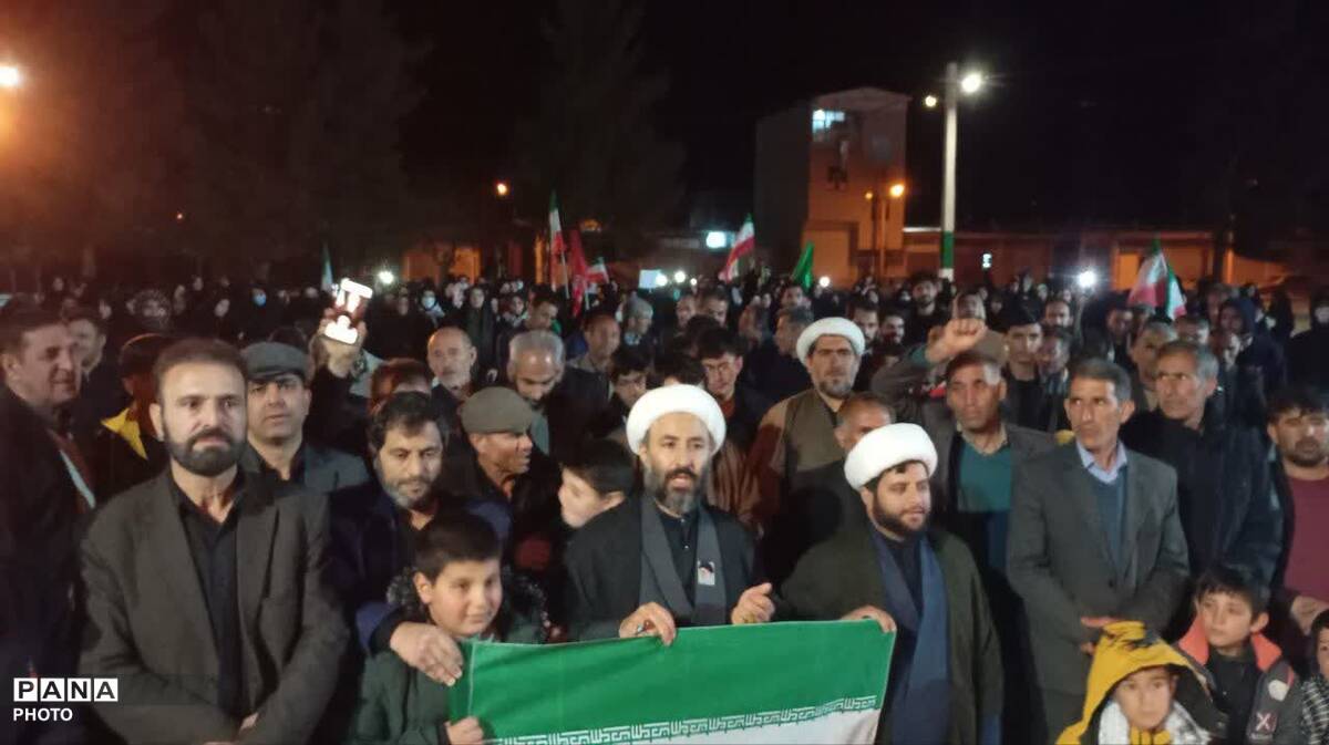 راهپیمایی باشکوه مردم کوهنانی برای بیعت با رهبر انقلاب
