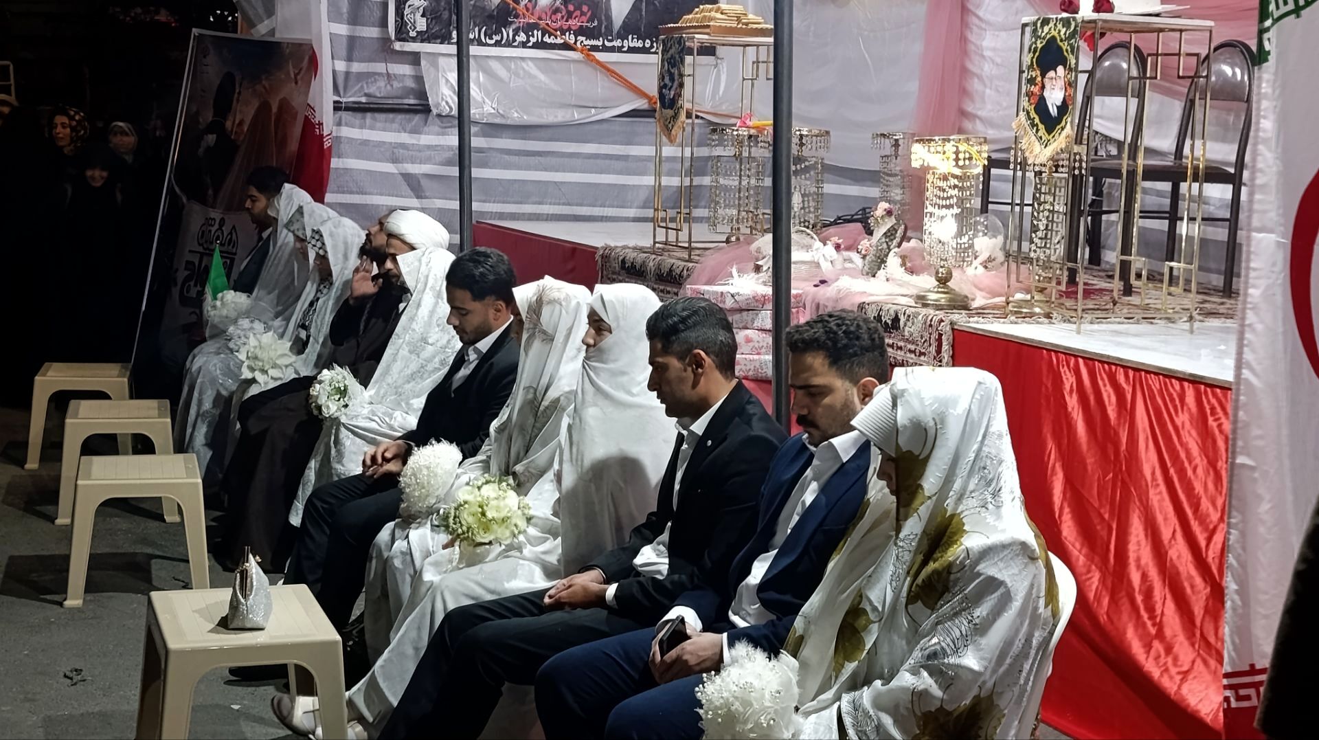 جشن ازدواج علوی با نورافشانی، آیین ازدواج آسان و کاروان خودرویی کودکان