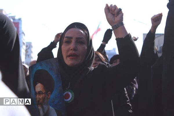 تهران در سوگ رهبر شهید انقلاب