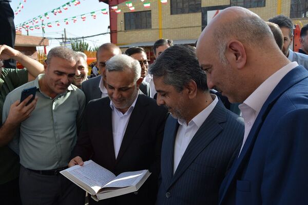 بهارستان روی ریل پیشرفت، افتتاح چندین طرح خدماتی و عمرانی