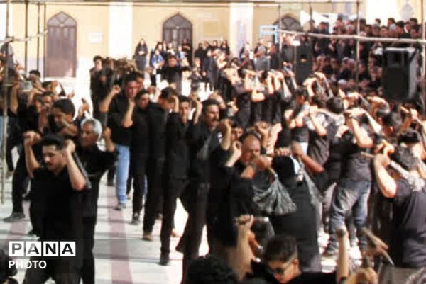 عزاداری هیأت روستای کسرینه در زیارتگاه شهید مدرس 