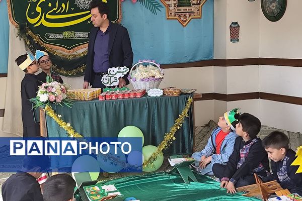 برگزاری جشن قرآن در دبستان هیات امنایی قلنبر ناحیه 2 شهرری 