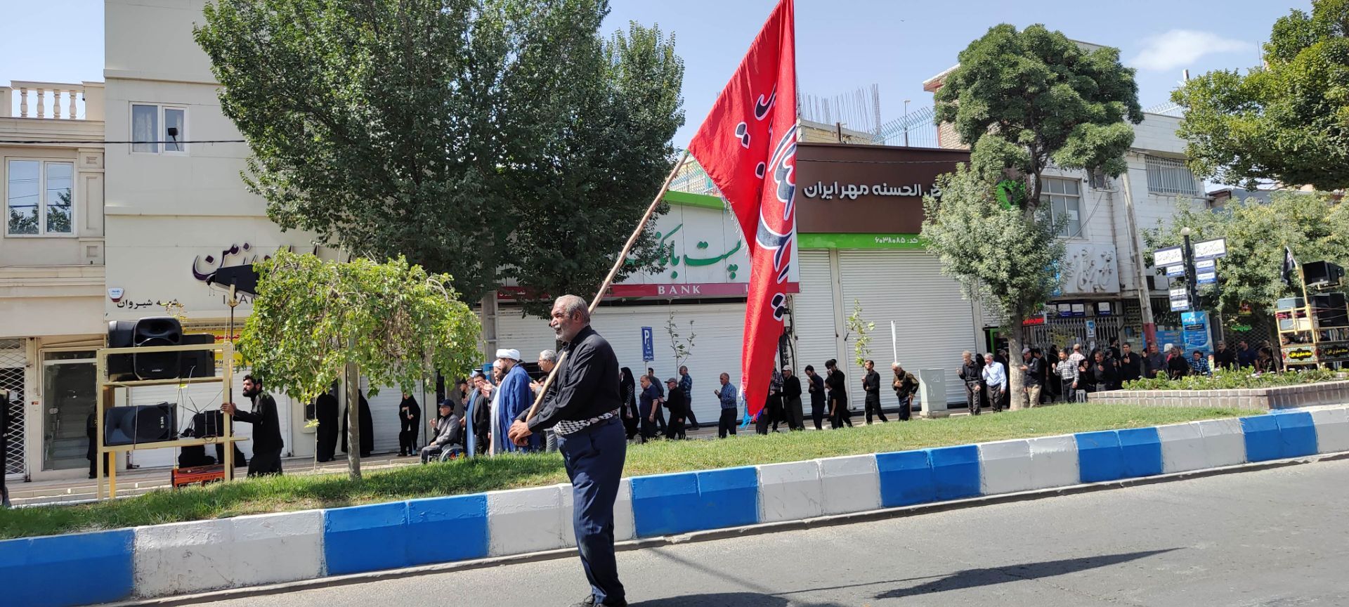 برگزاری مراسم عزاداری اربعین حسینی  در شیروان
