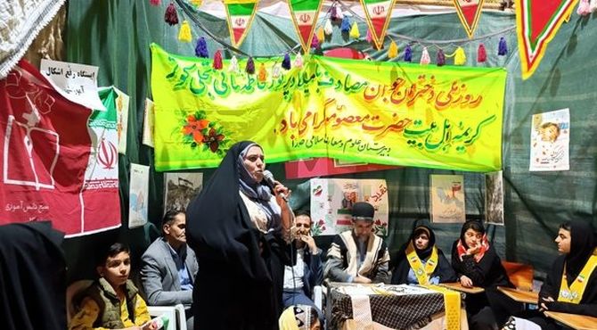 برپایی موکب سازمان دانش‌آموزی و بسیج در شهرستان فارسان