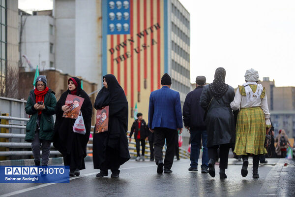 جشن خیابانی نیمه شعبان در تهران