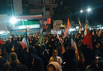 شهرستان شیروانِ حماسه آفرین در راهپیمایی حق علیه باطل