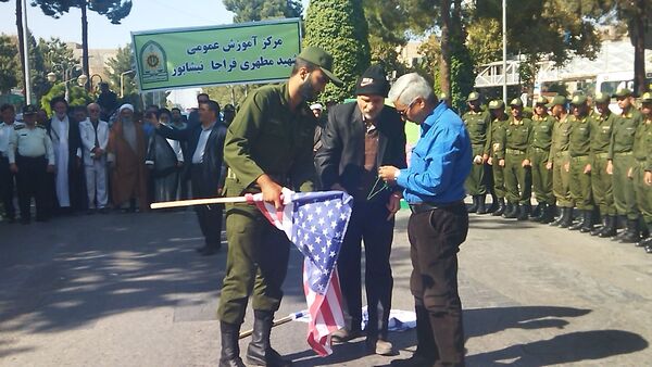 راهپیمایی بشارت نصر در نیشابور 