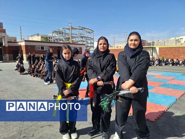 برگزاری المپیاد درون مدرسه‌ای دبیرستان دخترانه شهید سید‌حسن نصرالله ناحیه 2 کرج  