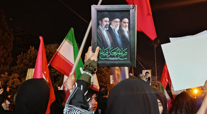 مراسم شام غریبان رهبر شهید در شیراز