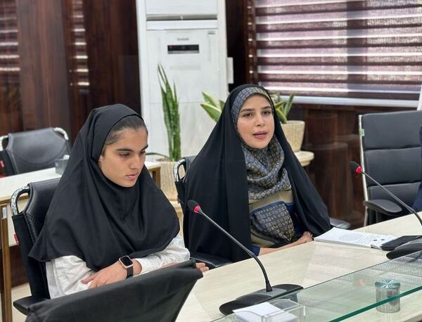 جلسه بدرقه دانش‌آموزان استان بوشهر اعزامی به مسابقات جهانی صربستان