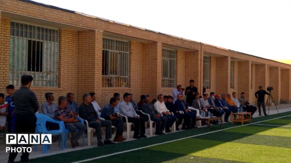 افتتاح زمین چمن مصنوعی در روستای ده‌کهنه‌روگر