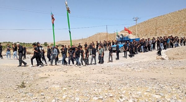 سوگواری سالار شهیدان امام حسین (ع) در روستای گزکوه 