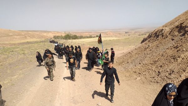 سربالا راهی نو برای جاماندگان اربعین، سفری پیاده به مزار کلاته بایزید